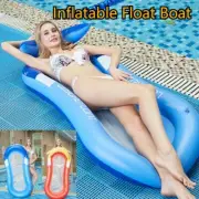 Water Float Pool Lounge Bed Sea Beach Swimming Chair Inflatable Floating Hammock
