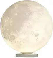 Indoor Floor Lamps Moon Lamp Floor Lamp Living Room Bedroom Bedside Lamp Atmosphere Lamp Photography Three Color Dimming Outdoor Lamp (Excluding Light Source) Standing Lamp(50cm)