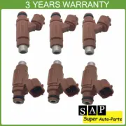 6X Fuel Injector for Suzuki Outboard 150 175 200 225 250HP 2004-2023 15710-96J00