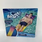 Rainbow Inflatable Pool Mat - H20 Go! -6ft X 27in - New Lounge Float Mattress