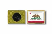 pins pin's flag national badge metal lapel hat button vest usa california