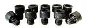 7/16-14 x 1/2" SOCKET HEAD CAP SCREW - BLACK OXIDE ALLOY STEEL - 10 PIECES