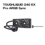 鋼影TOUGHLIQUID 240 EX PRO ARGB SYNC一體式水冷散熱器/CL-W418-PL00BL-A