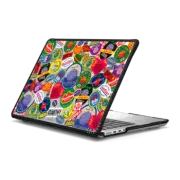 MacBook Pro 14-inch (M1 - M4) Impact Case Devil Fruits Label Sticker Laptop Case