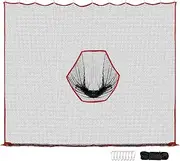 Golf Ball Net, Golf Shots Net, 10 x 10 ft Hit Net Sports Nets Training for High Performance Nets, Barrier for Golfers, Backyard, Driving, Chipping Swing
