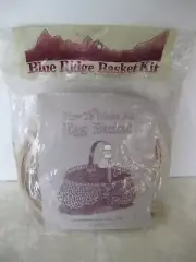 Commonwealth Basket Blue Ridge Basket Kit-Egg Basket Vintage 9.5"x11.5"x9.5" NEW