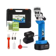 Sheep Shears Cordless 550W 2400RPM Professional Rechargeable Shearing Clipper...