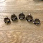 台灣品牌ERZ 錨釘皮戒指