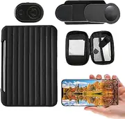 Smartphone Camera SLR Clip Set | New Mirror Reflection for Phone Camera, Adjustable Mobile Phone Camera Mirror for Travel and Outdoor Shooting with Storage Bag