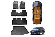 3D Floor Mats Boot Liner Set for Toyota Kluger 2014-2021 All Weather Heavy Duty Cargo Car Trunk Luggage Tray