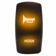 Orange Illuminated Momentary Rocker Switch Horn RZR Teryx Maverick X3 Viking UTV