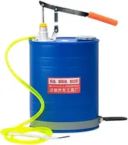 Mqetly Hand Crank Engine Oil Filler Gear Oil Dispenser Transmission Fluid Pump for Automobile, B