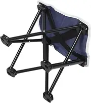 VINTORKY Folding Camping Chair: Comfortable Outdoor Seat for Fishing Backpacking and Hunting Metal and Oxford Fabric Easy to Store and Carry