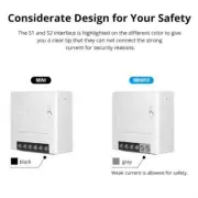 SONOFF Mini R2 Smart Switch Diy Wifi Smart Switch Module Timer Smart Home 10 PCS