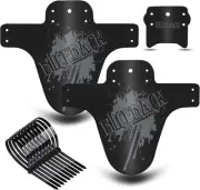 Bike Fender, Adjustable MTB Mud Guard, Front and Rear Compatible Mudguards, 650