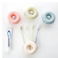 在飛比找蝦皮購物優惠-可愛甜甜圈造型牙刷架 甜甜圈牙刷架 可愛牙刷架 吸盤式牙刷架