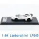 PC CLUB 1/64 模型車 Lamborghini 藍寶堅尼 LP640 PC640001F 白