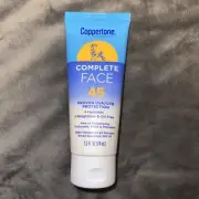 Coppertone Complete SPF 45 Face Sunscreen Water Resistant 2.5 OZ EXP 07/24