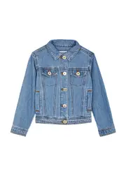 Moschino Kids Logo-embellished Denim Jacket (4-8 Years) - Blue - 08YR (8 Years) 08YR (8 years)