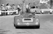 Lucien Bianchi Mario Casoni Autodelta Alfa Romeo T33 2 Targa Flori- Old Photo
