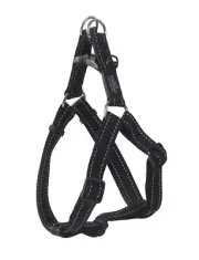 Rogz Classic Step-In Reflective Dog Harness Black Large