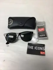 Ray-Ban Wayfarer RB2140 902 54-18-150 3N Polarized Sunglasses Tortoise NEW