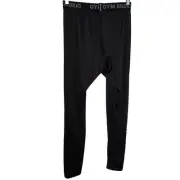 NWT'S -BROKIG 2-Pk Men's Sturdy Compression Tights Calf-Printed Black/White Sz M