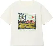 [THE NORTH FACE] Kids Toddler Short Sleeve Sunshade Graphic Tee