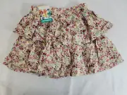 Toddler Girls Garanimals Floral Print Pull On Skirts Size 2T 3T 4T