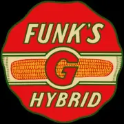 Funk's G Hybrid Corn Seed Cookie Cutter Shape DIECUT NEW 28" Dia. Sign USA STEEL