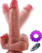 Thrusting Dildo Super Long Vibrator Remote Control Dildo