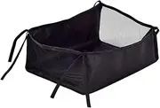 GLSTOY Stroller Bottom Basket Pram Storage Mesh Bag Nappy Caddy Organiser Hanging Pouch Pushchair Storage Pouch for Toys Diapers