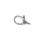 Sterling Silver Hammered Lobster Spring Clasp #99565