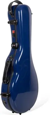 Fiberglass F-Style Mandolin Case, with Accessory Compartment, Backpack Straps, T
