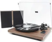 MB-PT-28 Bluetooth Hi-Fi Vinyl Turntable Record Player with 36W Bookshelf Spe...