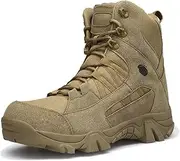 [Zivopah] Men's Military Tactical Boots Outdoor Hiking Boots Non-slip Lightweight Combat Desert Boots