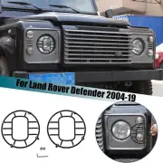 Front Lamp Headlight Cover Guard Net Trim For Land Rover Defender L316 2004-19 (for: Land Rover)