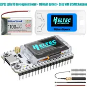 ESP32 LoRa V3 Development Board + Battery + Case + 915MHz Antenna for Arduino