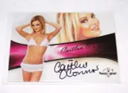 2011 Benchwarmer CAITLIN O'CONNOR Bubblegum #A20 Gold Foil Autograph PLAYBOY Hot