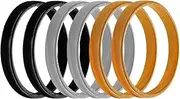 [OJIOUI] 6 Pieces Shirt Sleeve Holders for Women Men Anti-Slip Elastic Sleeve Garters Stretchy Metal Armbands Fixing Long Sleeves for Band Stretch Garters