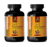 regrow hair - DHT BLOCKER HAIR FORMULA - saw palmetto and pumpkin seed 2BOTTLE