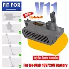 Adapter for De-Walt 18V/20V Battery Convert to for Dyson V11 SV14 Screw-in Modle
