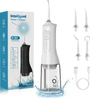 Portable Cordless Water Dental Flosser Teeth Pick 300ML Rechargeable Oral Irr...