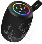 Bluetooth Speaker, Portable Wireless, Powerful Sound, with FM Radio/AUX Input