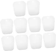 [CHILDWEET] 10Pcs Boot Shapers Inserts for Shape Preservation Plastic Boot Stretcher Plates Prevents Deformation and Creasing Boot Accessories for Cowboy and Knee High Boots