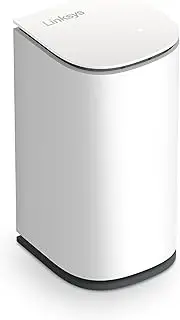 Linksys Velop Micro Mesh WiFi 6 Additional Node - Dual Band WLAN Amplifier and Repeater, Up to 139 m² - More Speed for +150 Devices - Extend The Linksys Network, Pack of 1