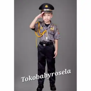 兒童警察職業製服服裝