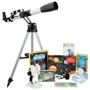 Kids Telescope Space Watcher Series with 35X-350X 700x60mm Telescope Kit 7