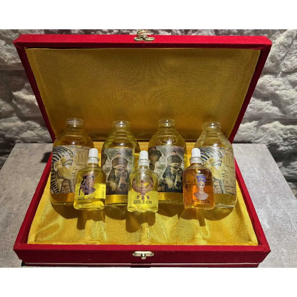 Pinkoi Egyptian Glass Perfume Bottles 美品 ガラス エジプト 香水瓶