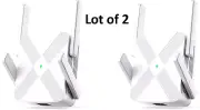 2PCS 2024 Release WiFi Extender Signal Booster for Home Cover up to 10000 sq ft.